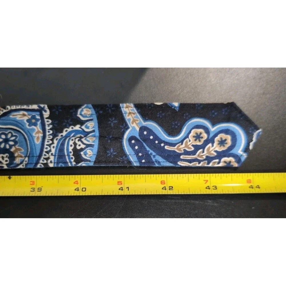 VERA BRADLEY BELT 44.5” LENGTH FABRIC WINDSOR AJUSTABLE REVERSABLE NAVY 2006 EUC